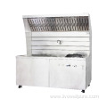 Mobile Cooking Counter with ESP purifier